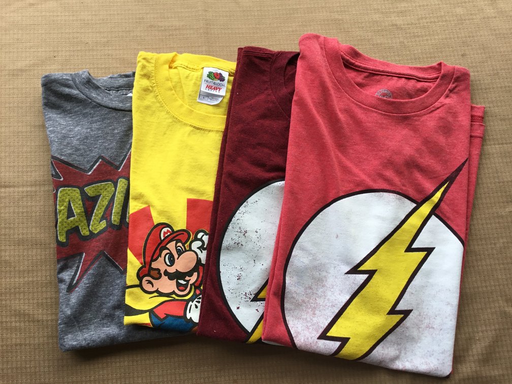 Four Brand New Shirts size Large