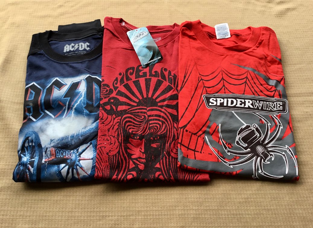 Three Brand New Shirts Size Large