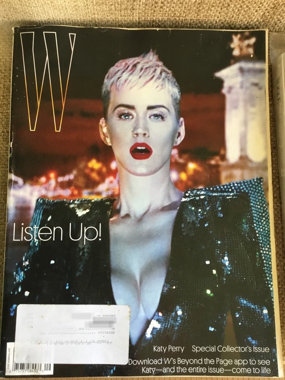 W Magazine w/ Katy Perry Cover