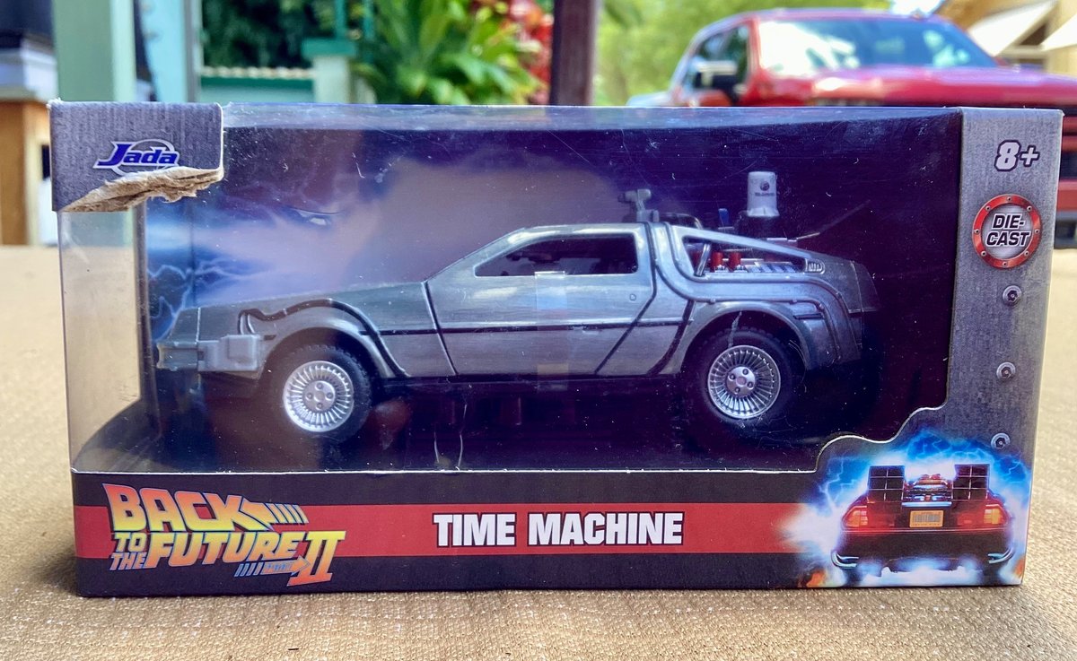 Diecast Back to the Future Time Machine