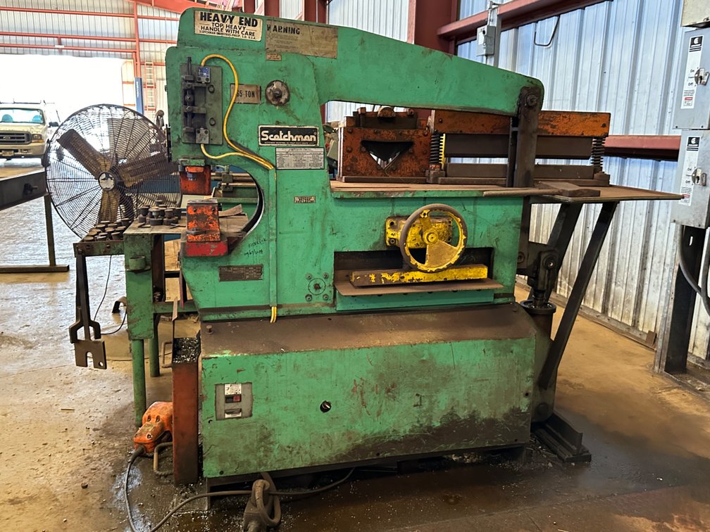 Scotchman 65 Ton Hydraulic Iron Worker 6509 24M Machine