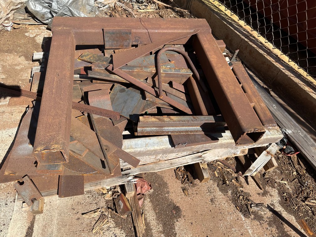 Various Size Metal Plates, Angle Iron and Square Tubing