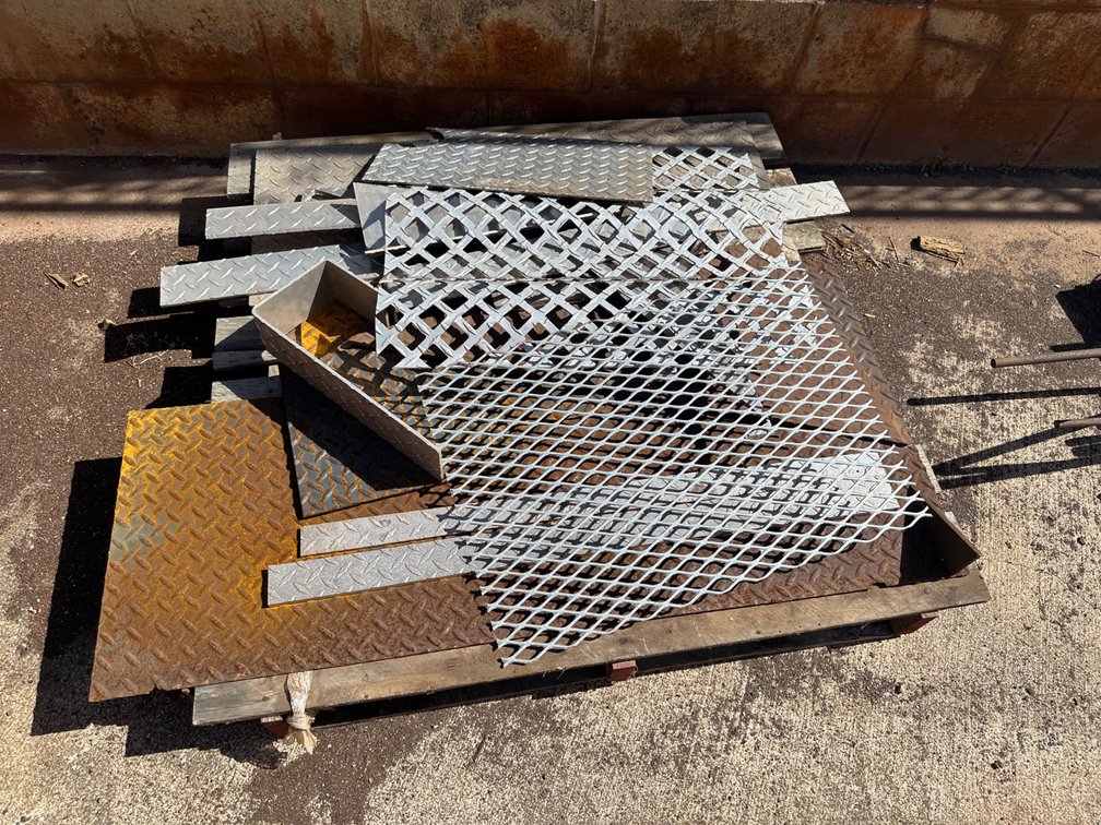 Mixed Lot of Various Scrap Metal Pieces
