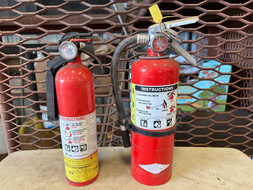 (X's 2) Fire Extinguishers 