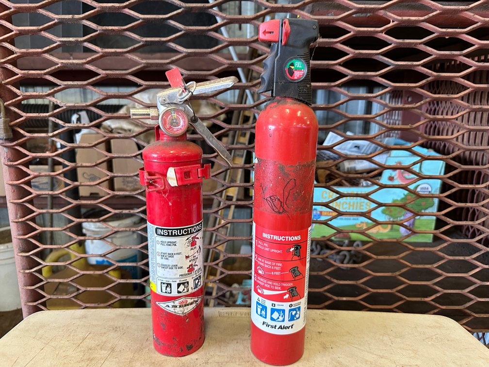 (X's 2) Fire Extinguishers 