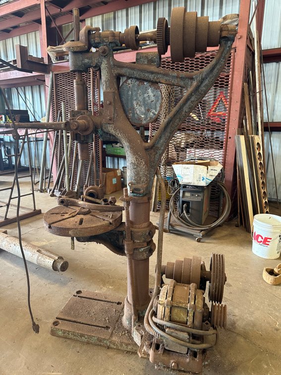 Champion Blower & Forge Co. 20" Camelback Drill Press