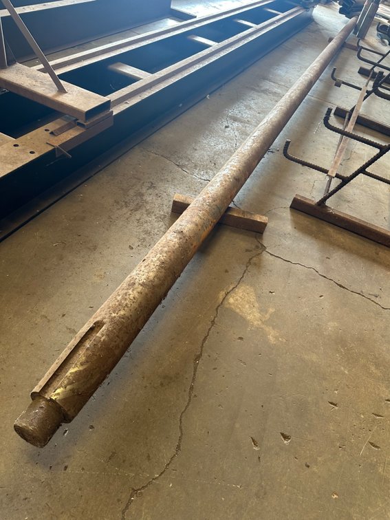 Over 27ft Long Heavy Solid Stainless Steel Drive Shaft for Large Ships