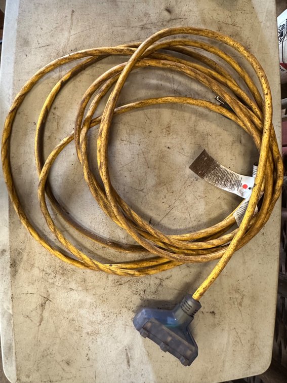 Yellow Extension Cord