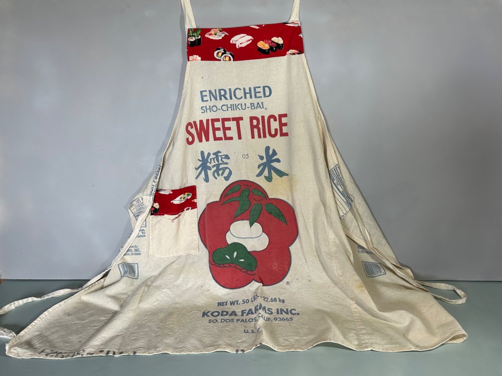 Vintage Custom Made Enriched Sweet Rice Bag Apron