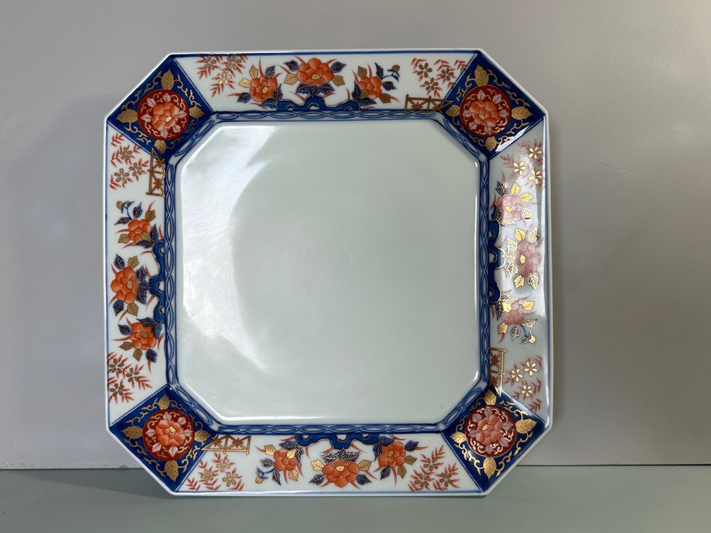Imari Style Squared Dish 