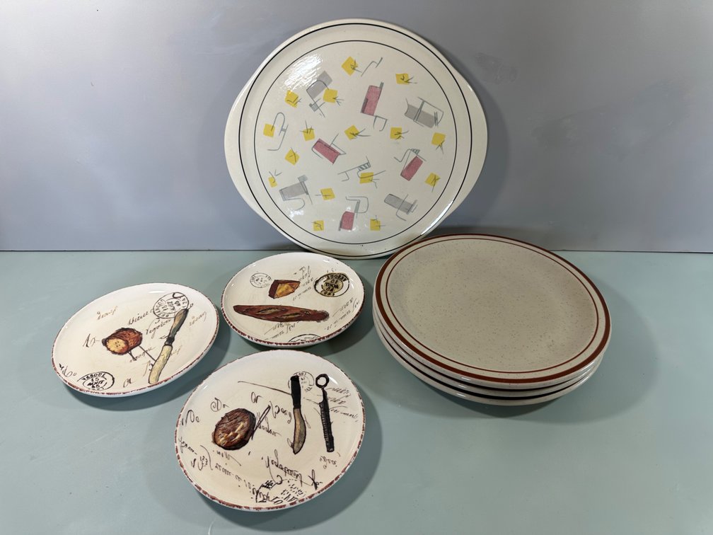 Mixed Lot of Various Style and Size Plates