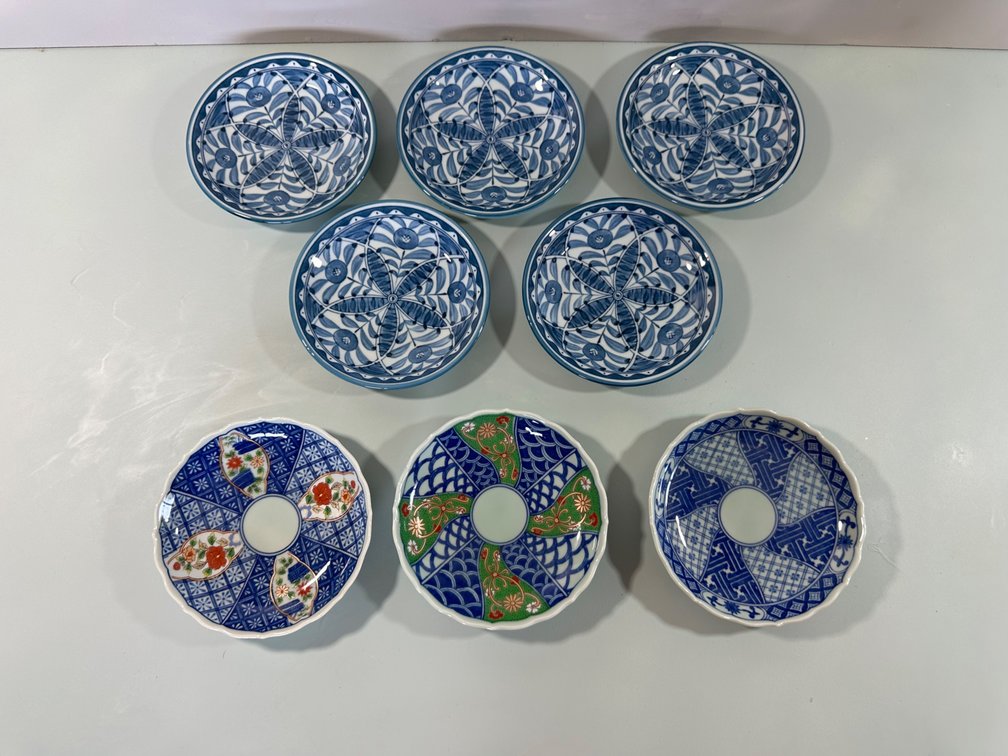 Mixed Lot of Various Design Asian Small Plates