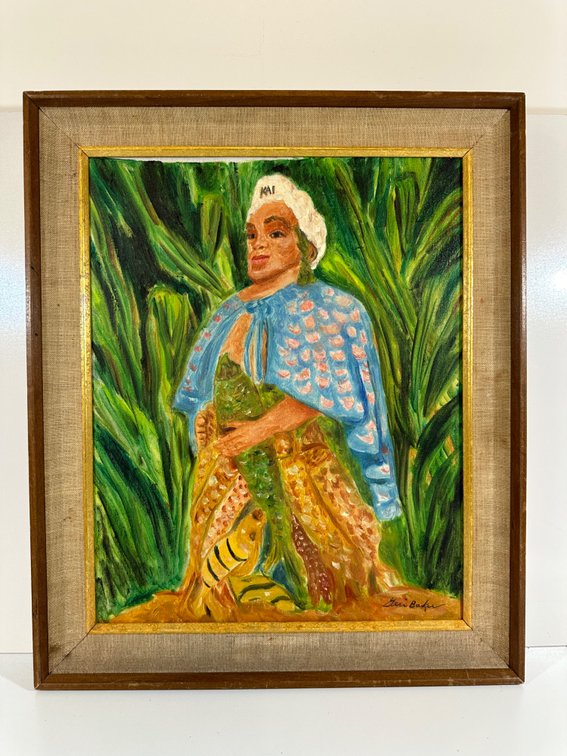 Original Painting by Geri Baker – from the Guslander Estate