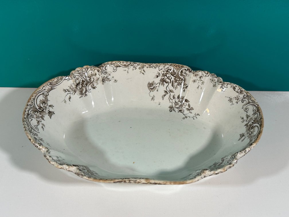 Antique Oval Bowl by W.W. Diamond, Honolulu – The Guslander Estate