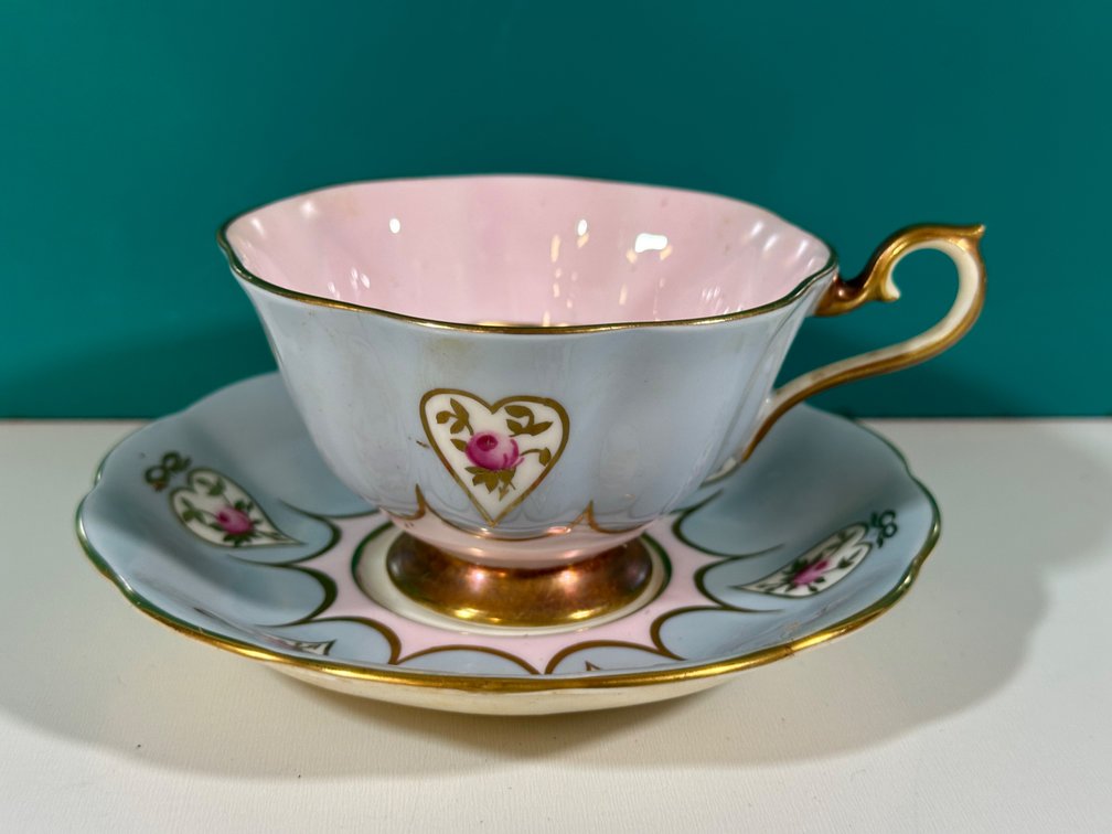 Elegant Royal Albert Tea Cup and Saucer Set from The Guslander Estate