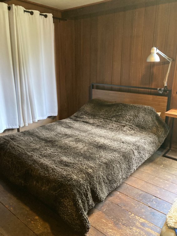 Restoration Hardware Queen Faux Fur Comforter