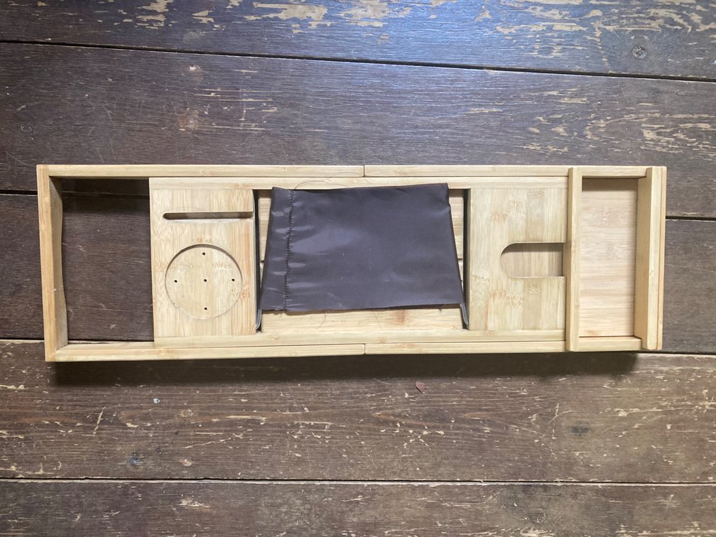 Bamboo Bathtub Desk