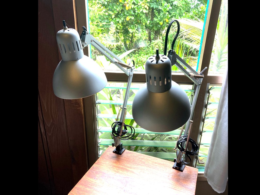 (X's2) Architect’s Table Lamps 