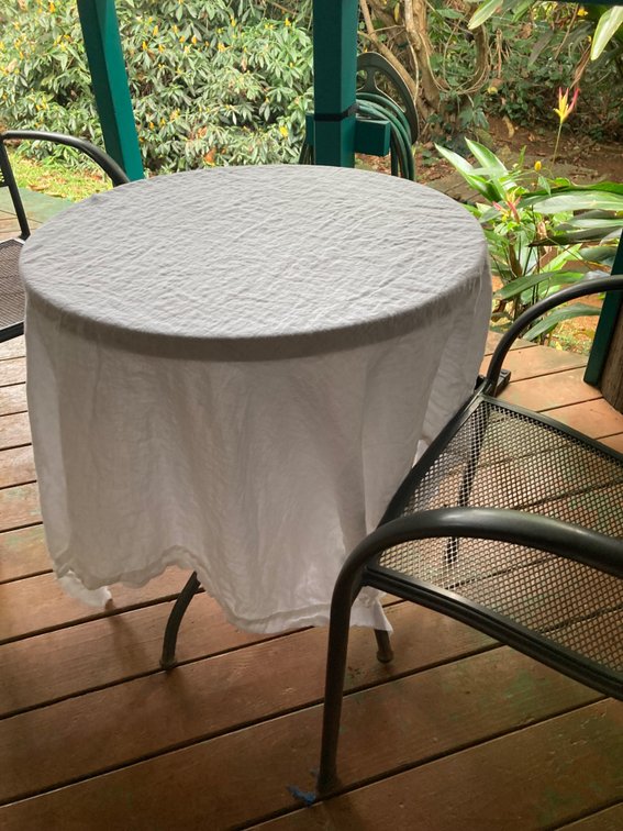 100% Linen Tablecloth 