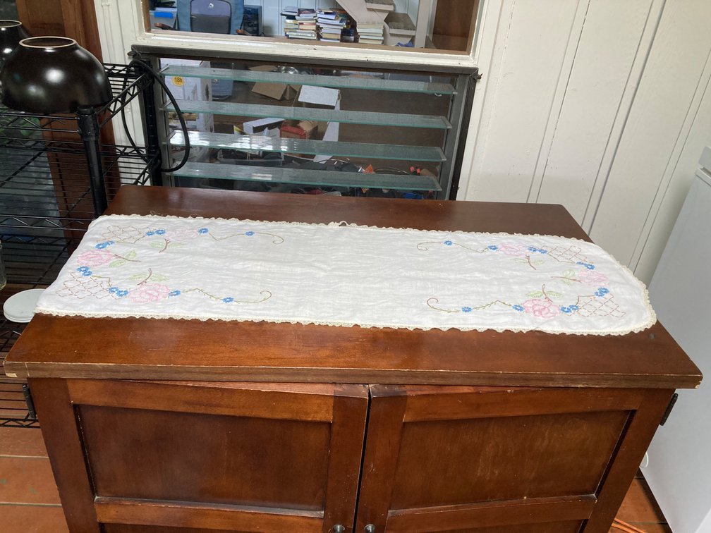 Hand-stitched Table Cloth or Runner 