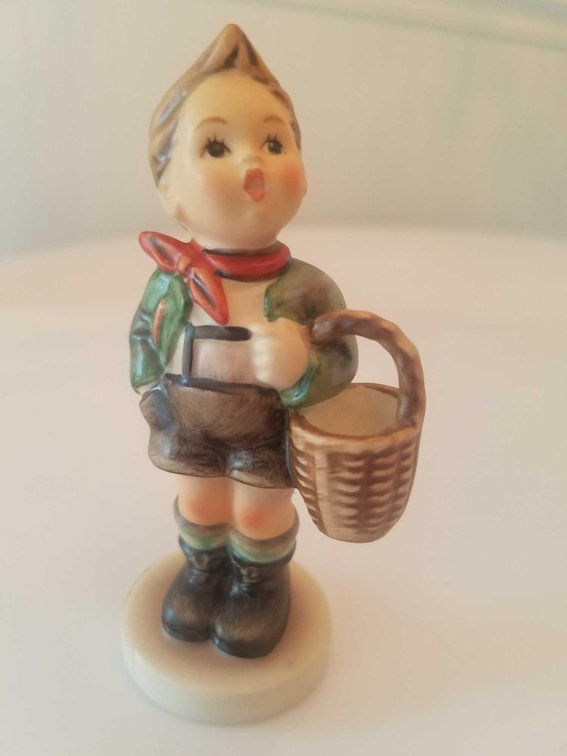 M. I. Hummel.  Village  Boy.  #952.  Pristine condition, still in original box.