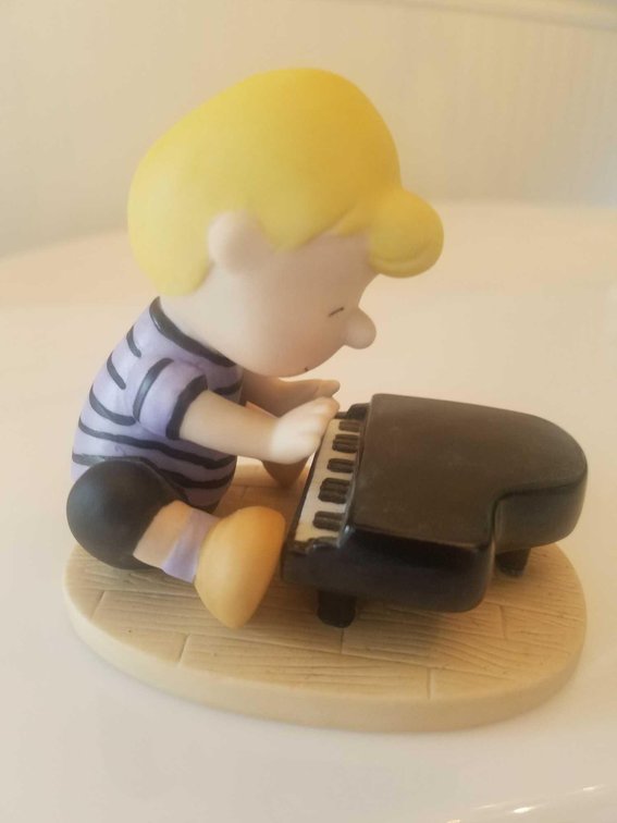 CHARLIE BROWN:  WESTLAND SCHRODER PLAYING PIANO #8220