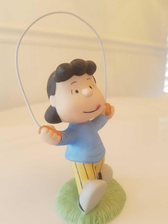 CHARLIE BROWN:  WESTLAND LUCY JUMPING ROPE #8217
