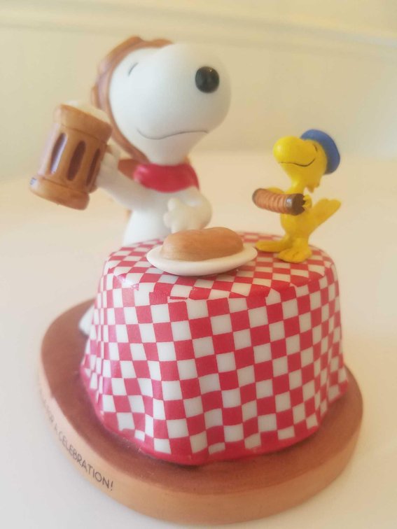 CHARLIE BROWN:  HALLMARK “HERE’S TO YOU”.  (This Calls for a Celebration”)