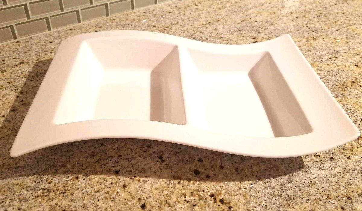 Villeroy & Bach New Wave #1748.  12" divided serving tray.