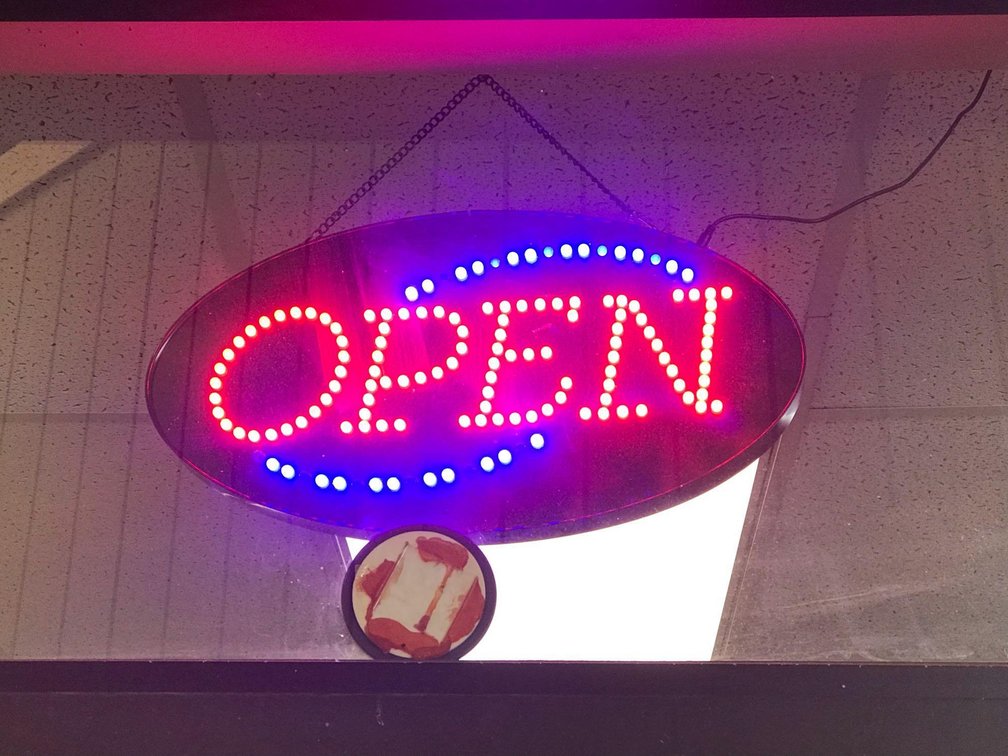 Open Sign