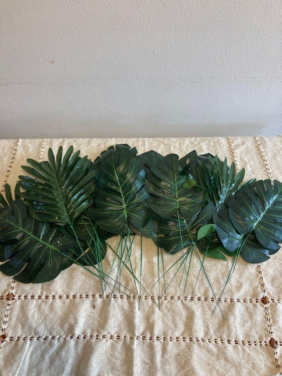 Faux Palm Frons Lot 