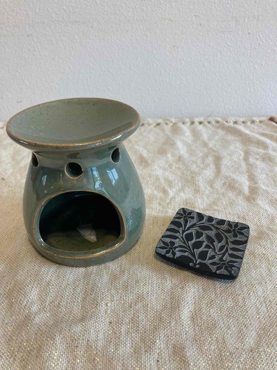 Incense and wax burner
