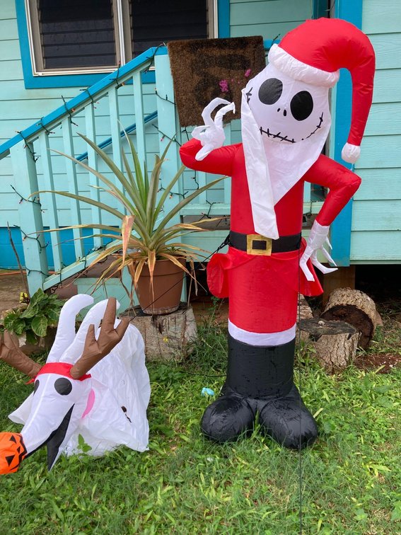 Nightmare Before Christmas inflatable decorations