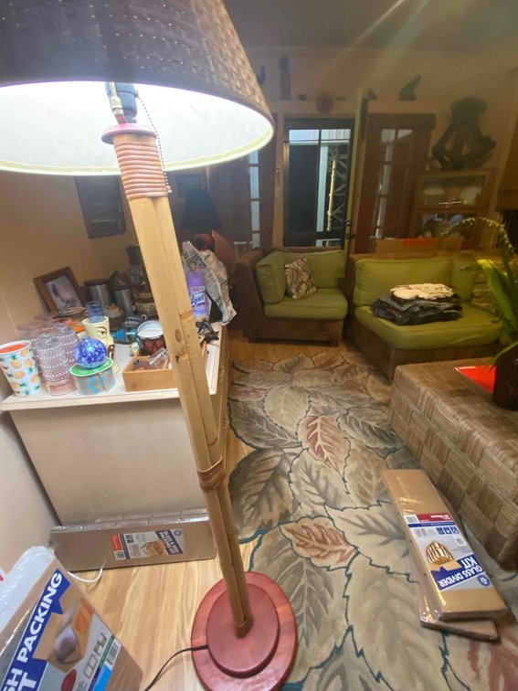 Bamboo Floor Lamp