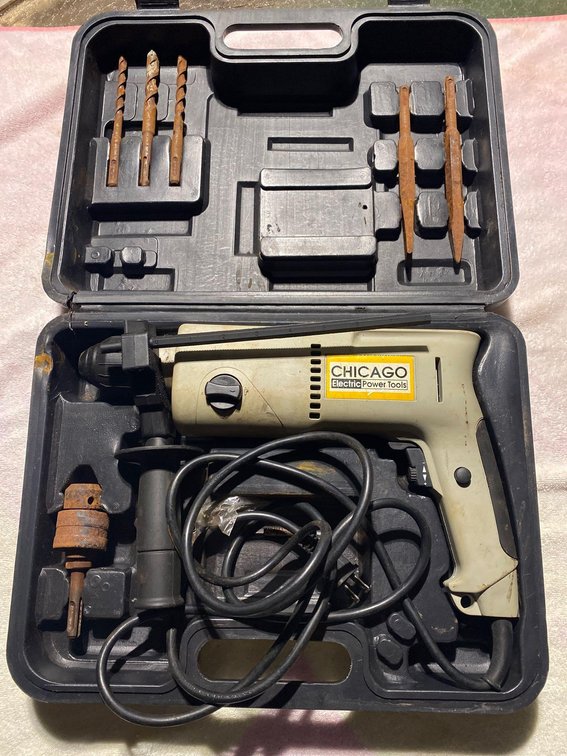 Chicago Electric Rotary Hammer Drill