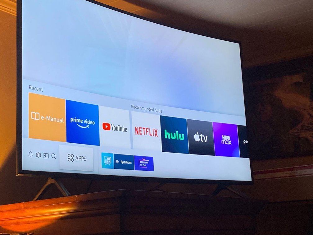 55” Samsung Curve T.V