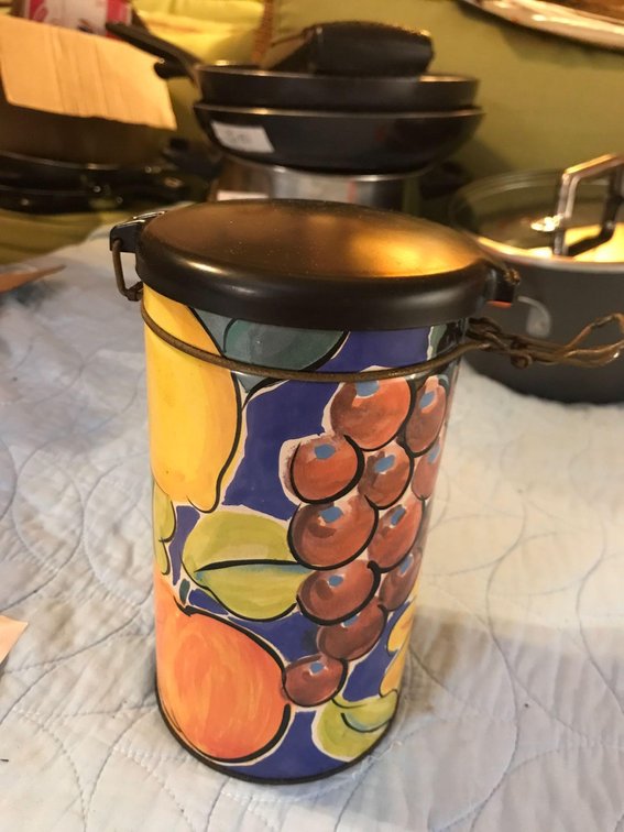 Decorative Coffee Container