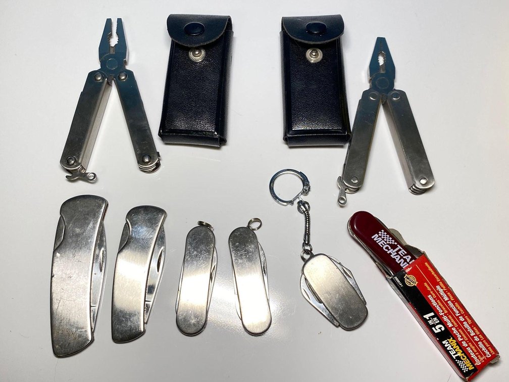 Camping Tools and Pocket Knives