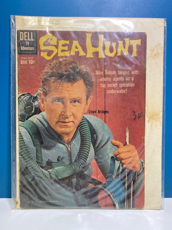 Poseidon Adventures Issue Number 5 "Sea Hunt" Comic Book
