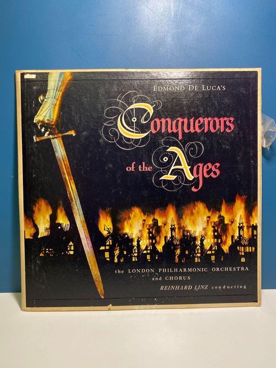 Edmond De Luca "Conquerors of the Ages" The London Philharmonic Orchestra Record 