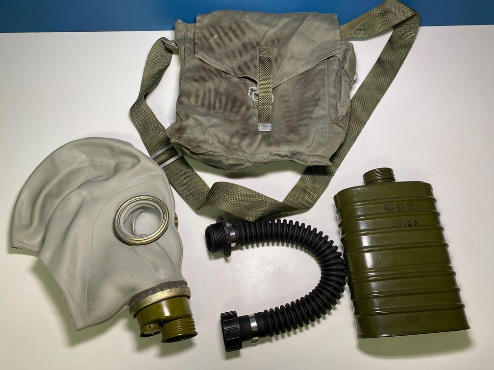 Gas Mask Travel Shoulder Bag 