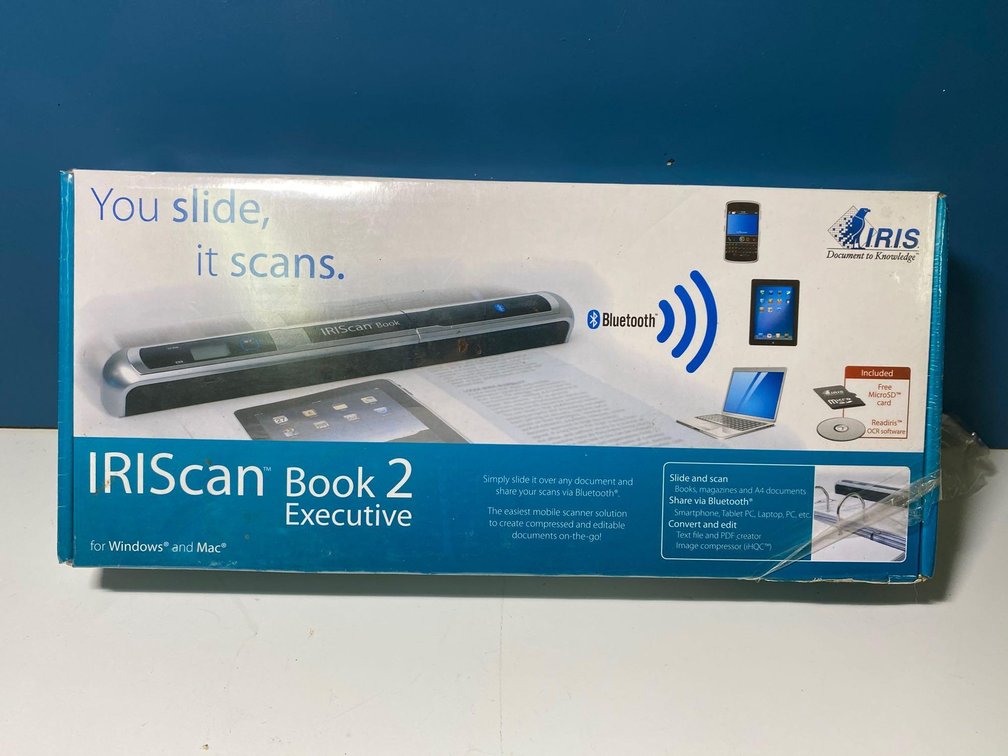IRIScan Book 2 Executive For Windows and MAC