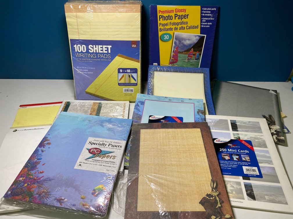Specialty Paper, Business Cards, Photo Paper and More