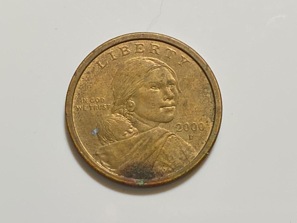2000 D Sacagawea United States One Dollar Coin