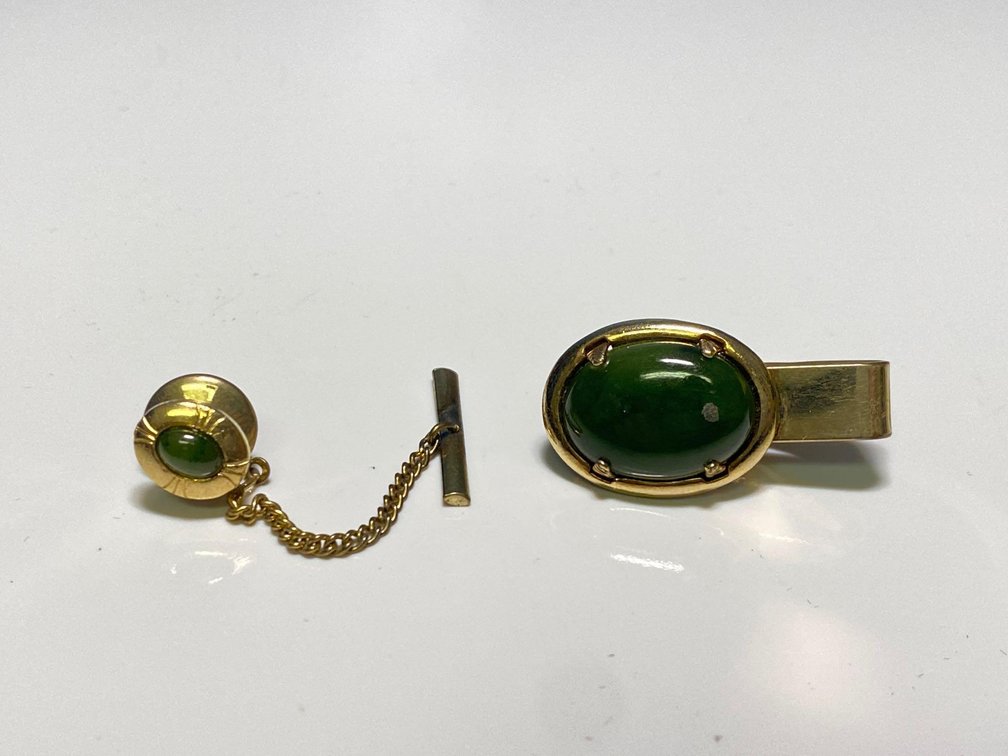 12K GF Tie Pins 