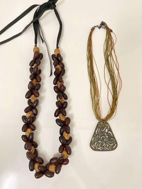 Two Island Style Fashion Necklaces 