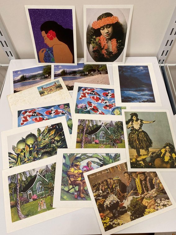 Various Hawaiian Post Cards 