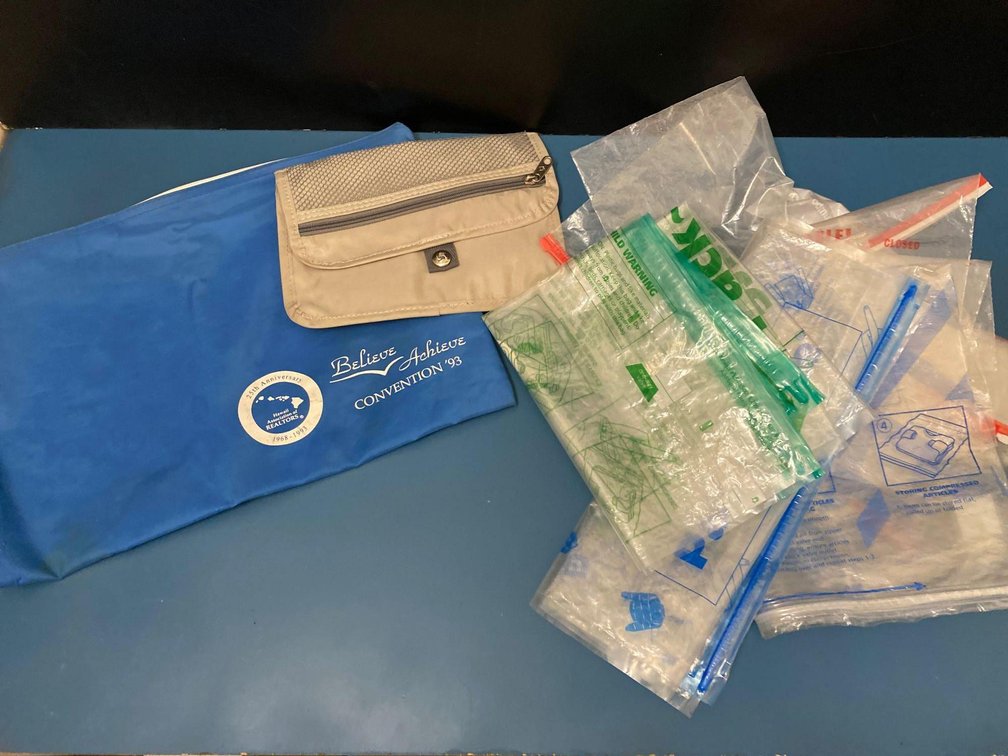 Space Saver Bags and Toiletry Bags 