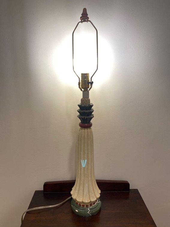 31" Tall Island Style Table Lamp - No Shade