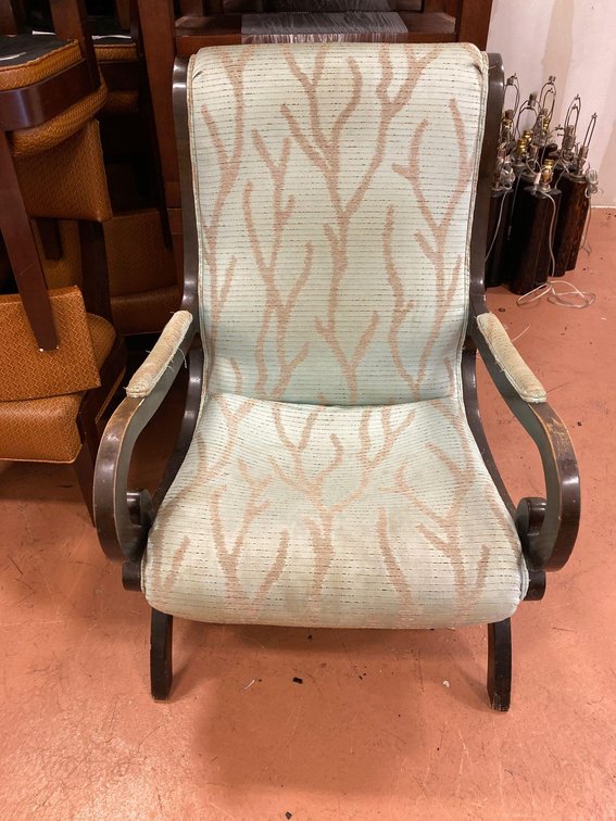 Green/blue Coral chair 